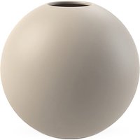 Vase Ball 10cm sand von Cooee Design