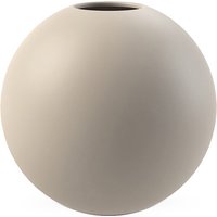 Vase Ball 8cm sand von Cooee Design