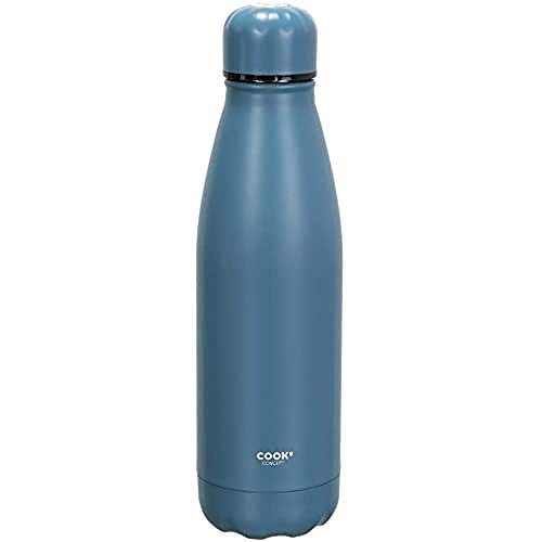 COOK CONCEPT KA4640 TERMO BOTELLA 500 ML AZUL, Polyester, Blau von COOK CONCEPT