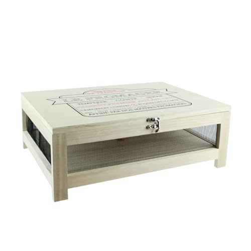 Cook Concept Käsekeller mit Tablett, Beige, H14,8 x 27 x 39 cm von Cook Concept