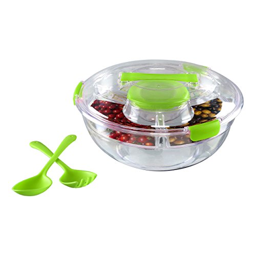 Cook Concept Salatbox, Rot grün, One Size von Cook Concept