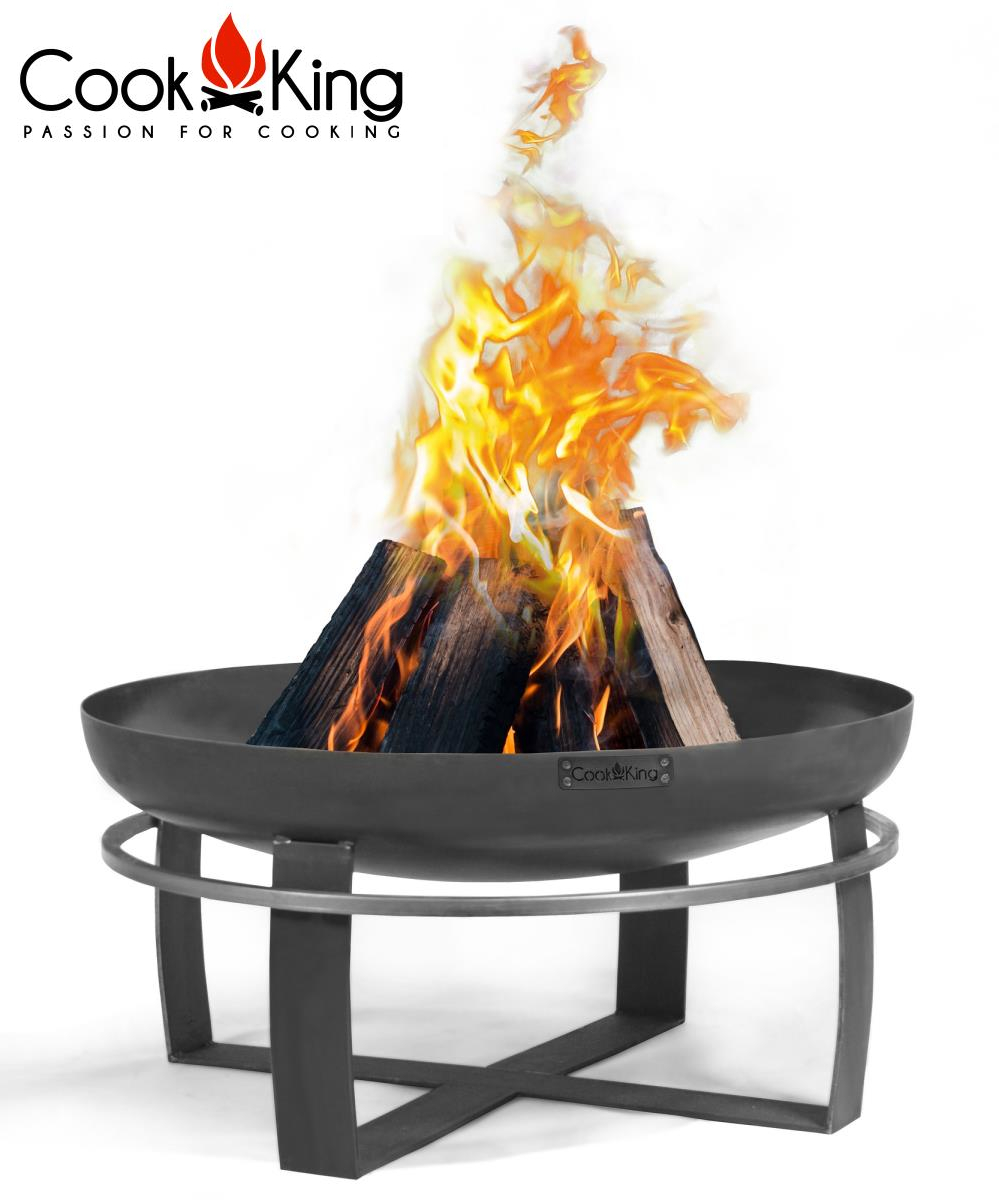 Cook King Feuerschale VIKING 60 cm aus Naturstahl von Cook King