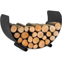 Stahl Kaminholzregal Turyn Schwarz 70x45 cm - Cookking von COOKKING