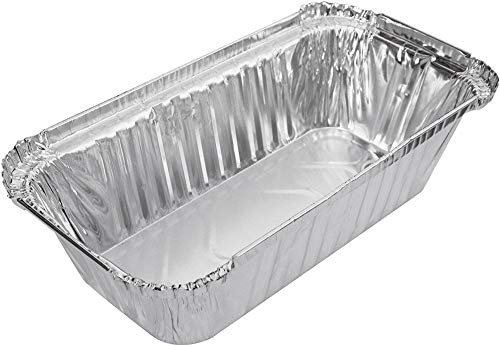 Cook'in garden - Set mit 10 Fettauffangschalen für Grill - Einweg-Aluminiumschalen für Barbecue, Camping & Outdoorküche - Maße 21 x 11 x 5,5 cm von Cook'in garden