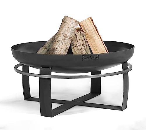CookKing Feuerschale Feuerkorb Viking Gusseisen echte Handarbeit 70cm von CookKing