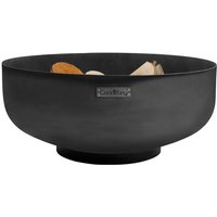 CookKing Feuerschale Palermo XXL schwarz Stahl B/H/T: ca. 80x35x80 cm von CookKing