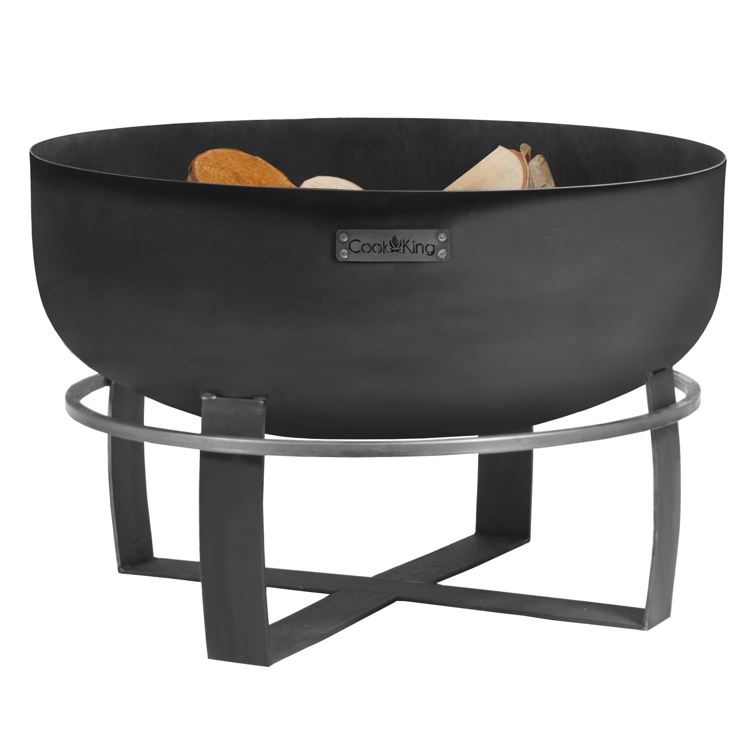 CookKing Feuerschale Stahl XXL Viking Ø 80 cm x 50 cm Schwarz CookKing Feuerschale Stahl XXL Viking Ø 80 cm x 50 cm Schwarz von CookKing