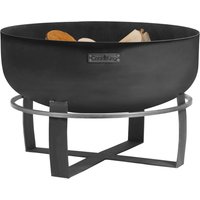 CookKing Feuerschale XXL Viking schwarz Stahl B/H/T: ca. 80x50x80 cm von CookKing