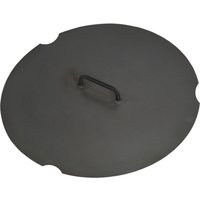CookKing Feuerschalendeckel, BxHxT: 62 x 3 x 62 cm, schwarz von CookKing