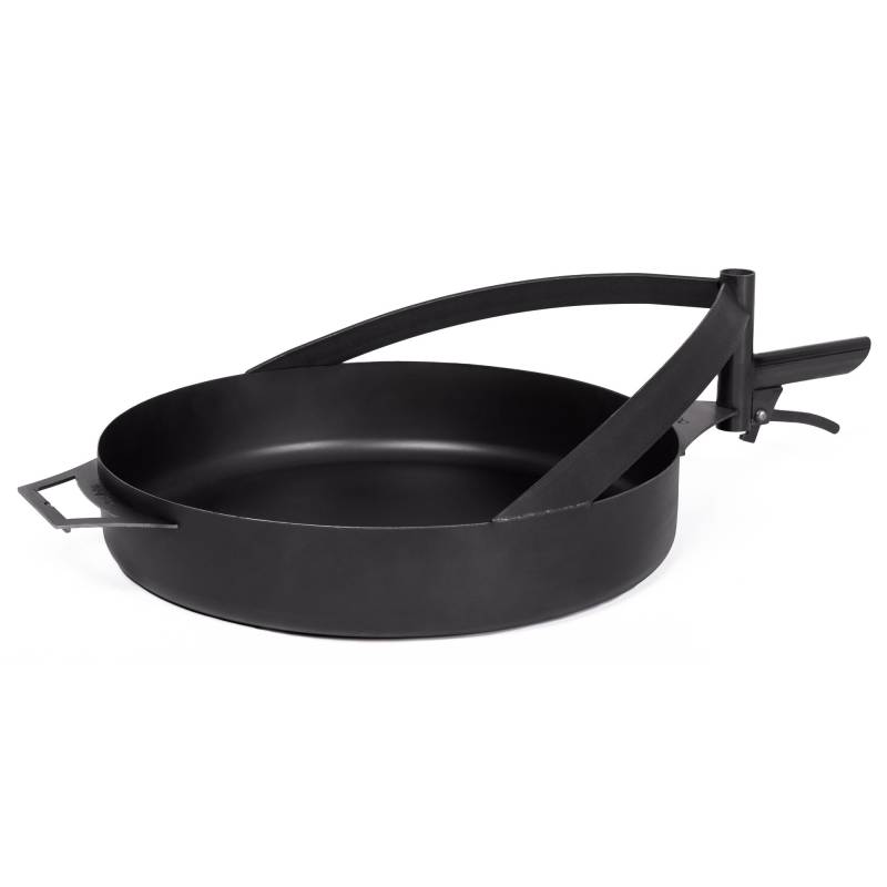 CookKing Grillpfanne Rohstahl Ø 50 cm schwarz von CookKing