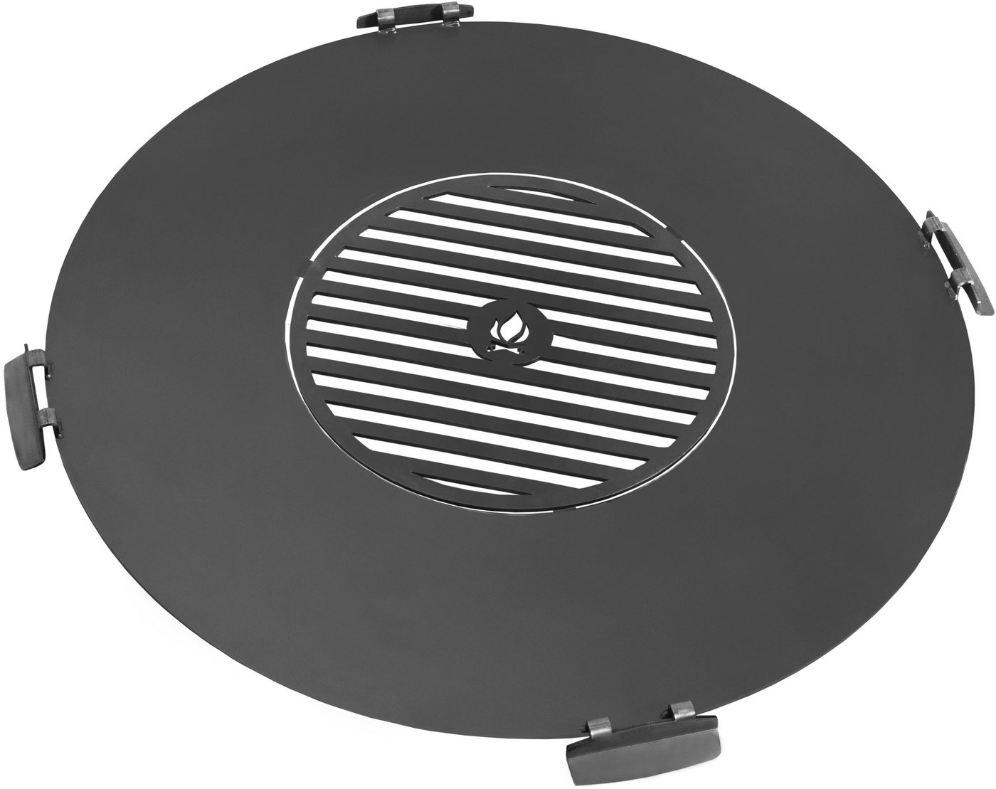 CookKing Grillplattenaufsatz, Stahl, mit Grillrost, Ø 78 cm, für Feuerschalen geeignet CookKing Grillplattenaufsatz, Stahl, mit Grillrost, Ø 78 cm, für Feuerschalen geeignet von CookKing