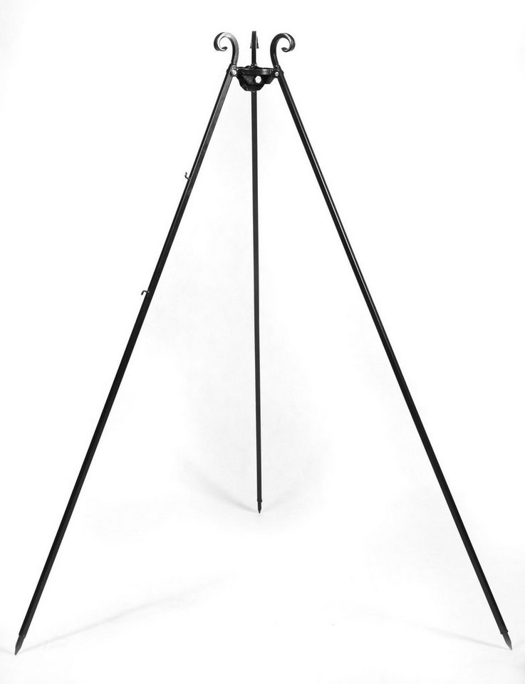 CookKing Schwenkgrill Stahl Dreibein, Dreibein-Gestell für Schwenkgrill, 180 cm von CookKing