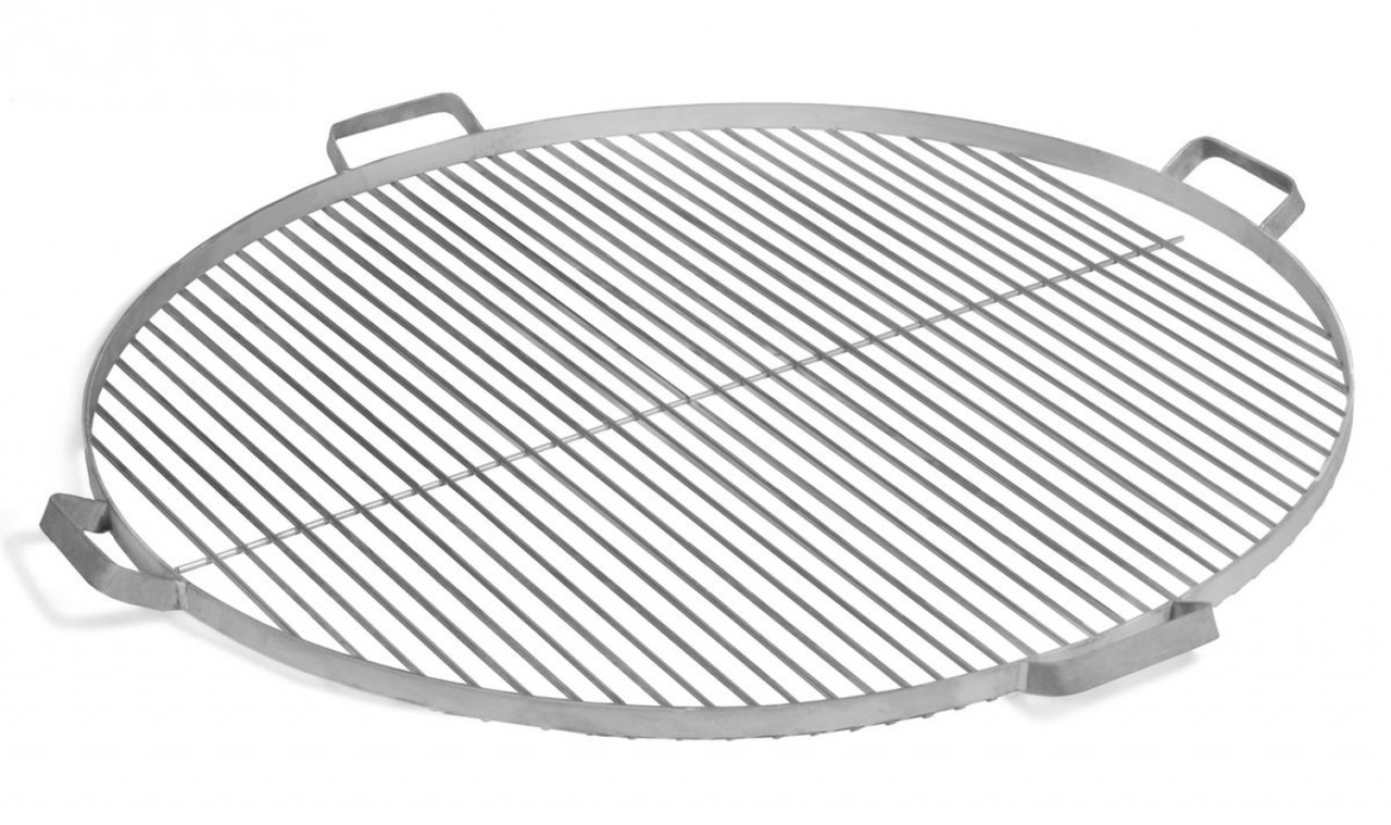 Grillrost mit 4 Griffen aus Edelstahl Ø 80 cm Rost für Feuerschalen Grillgitter rund Grillen von CookKing