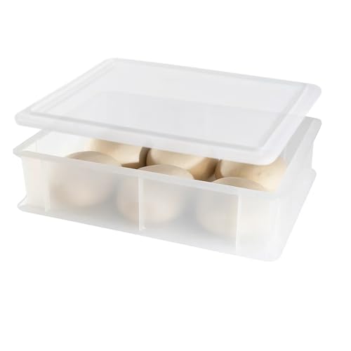 CookandSupply Gärbox für Pizza und Brot - Lebensmittelechter Teigbehälter - Made in Italy - 1 Stapelbare Box 40x30x10 cm + 1 Deckel CookandSupply Gärbox für Pizza und Brot - Lebensmittelechter Teigbehälter - Made in Italy - 1 Stapelbare Box 40x30x10 cm + 1 Deckel von CookandSupply