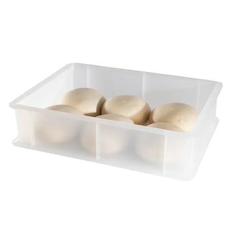 CookandSupply Gärbox für Pizza und Brot - Lebensmittelechter Teigbehälter - Made in Italy - 1 Stapelbare Box 40x30x10 cm CookandSupply Gärbox für Pizza und Brot - Lebensmittelechter Teigbehälter - Made in Italy - 1 Stapelbare Box 40x30x10 cm von CookandSupply