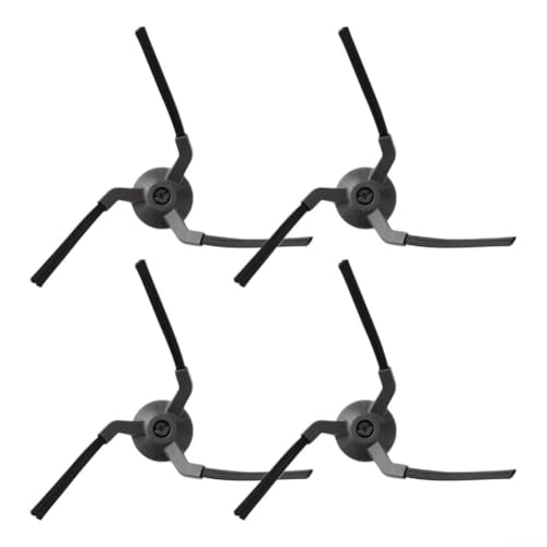 4/6 Stück Seitenbürsten Ersatzteil für X9 Pro X10 Pro für Omni Staubsauger-Zubehör, Staubsauger-Seitenbürsten Ersatzteil (4 Stück) von CookiBlend