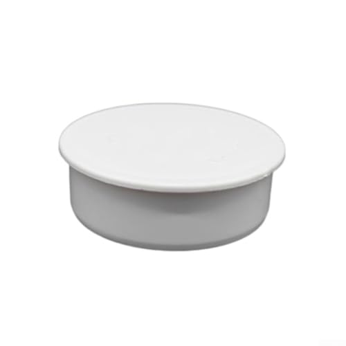 50–160 mm PVC-Rohrendkappe, Stopfen-Adapter, Rohr-Endkappe, Rohr-Schutzabdeckungseinsatz für Entwässerungsrohrverschraubungen (50 mm) von CookiBlend
