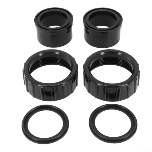 6-teiliges Verbindungs-Set für Poolheizung SPX3200UNKIT schwarzer Anschluss Ersatz für Hayward H-Serie SP3200EE von CookiBlend