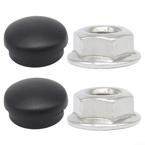 9) Zuverlässige Leistung Auto Frontscheibenwischermutter Kappe Schraube Wippe Abdeckung Kit OEM-Teilenummer 5N0955205 (2 Sets) von CookiBlend