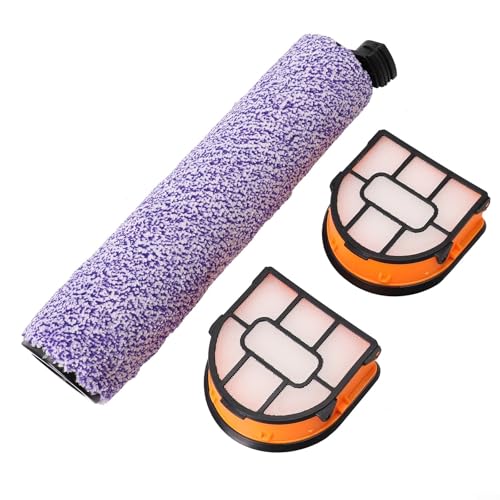 Bürstenrollenfilter-Set, Ersatzteile für Shark, für HydroVac 3-in-1-Staubsaugerzubehör, 1 Bürstenrolle, 2 Staubsaugerfilter Bürstenrollenfilter-Set, Ersatzteile für Shark, für HydroVac 3-in-1-Staubsaugerzubehör, 1 Bürstenrolle, 2 Staubsaugerfilter von CookiBlend