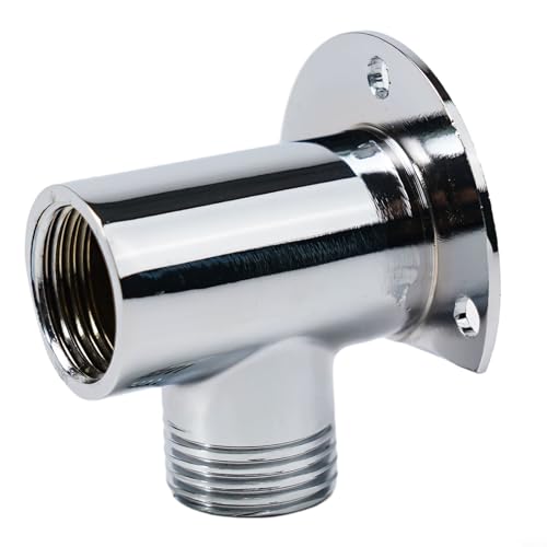 Duschkopf-Ellenbogen-Adapter, Duscharm-Verlängerung für Wandmontage oder Handbrause (Halterungsbasis) von CookiBlend