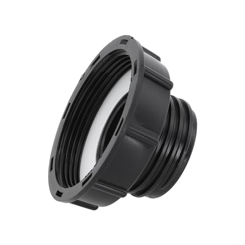 IBC Tankschlauch-Wasserhahn-Adapter, 80 mm auf 60 mm, IBC-Tankanschluss, Spülventiladapter für IBC-Behälter, Tonnageventil von CookiBlend