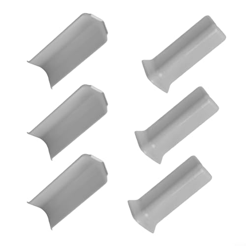 Innovatives Design trifft Funktionalität. Unser Steckverbinder-Set bietet eine zuverlässige Lösung mit seiner sechsteiligen Konfiguration für Ihre zehn Zentimeter-Sockel (L grau) von CookiBlend