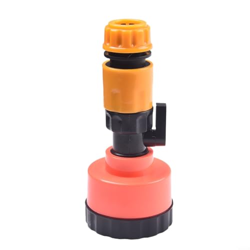Kunststoff-Gartensprinkler-Düsenkopf mit feinem Sieb, für Gewächshaus-Pflanzen, Bewässerungssystem, 12–30 mm Anschluss (400 Maschen, 4 Punkte) von CookiBlend