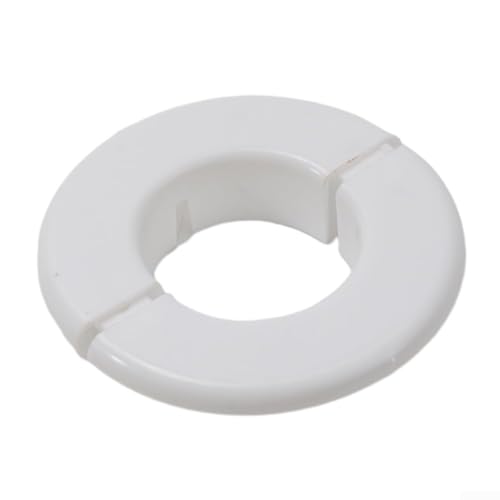 Kunststoff-Klimaanlagen-Lochabdeckung, runde PP-Lochabdeckung, Rosette, dekorative Rohrlochabdeckung für Klimaanlagen-Zubehör, passend für Löcher mit 40–80 mm Durchmesser (60 mm) von CookiBlend