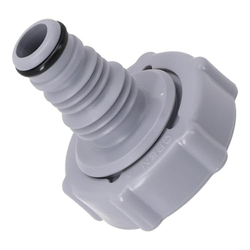 P6H1419 Ablaufventil Ersatzteil Ersatzteil Schlauch Rohr Ablassventil Anschluss Adapter 1 Stück Grau Ablaufventil zum Ablassen von Poolschlauch Adapter P6H1419 Ablaufventil Ersatzteil Ersatzteil Schlauch Rohr Ablassventil Anschluss Adapter 1 Stück Grau Ablaufventil zum Ablassen von Poolschlauch Adapter von CookiBlend