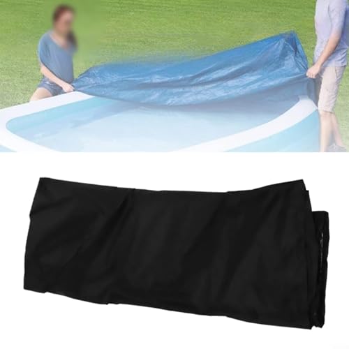 Rechteckige Poolabdeckung mit effektivem Staubschutz, wasserdicht und UV-beständig von CookiBlend