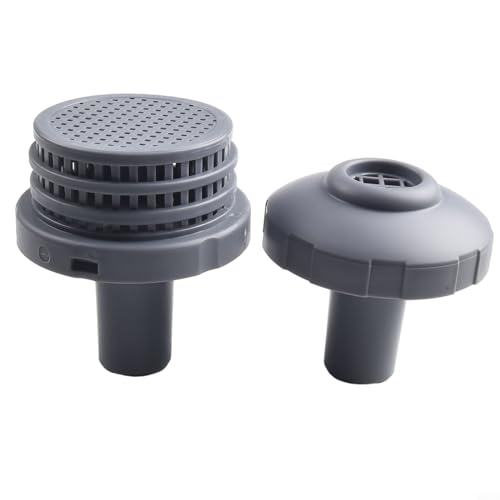 Schlauchanschlussset für Intex-Anschluss, Schwimmbad-Sieb, Netz, 32 mm, Einlass-Poolauslass-Sieb, Pool-Stopfen von CookiBlend