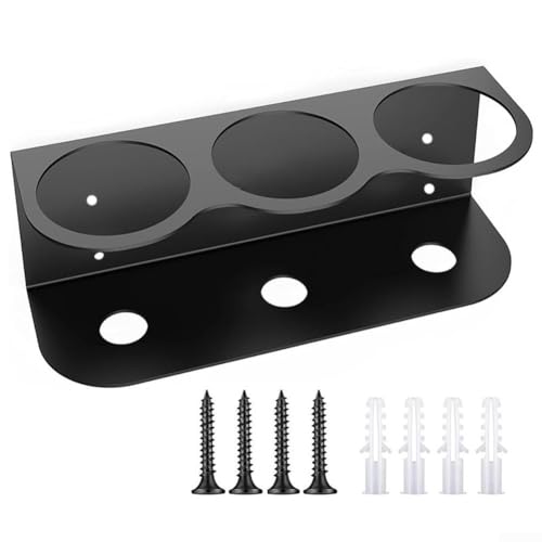 Sprühflaschenhalter, Wandhalterung, Sprühdosenhalter, Organizer, Metall-Sprühflaschen-Organizer für Garage, Arbeitsplatz, Zuhause (3) von CookiBlend