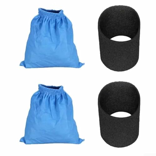 Textilfilterbeutel für Kärcher MV1 WD1 WD2 WD3 NT Staubsauger, robustes Material, für lange Lebensdauer (B) von CookiBlend