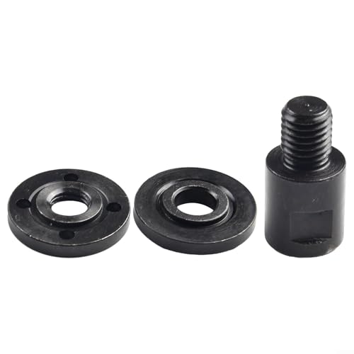 Winkelschleifer Adapter Konverter Set, für M14 auf M10 Gewindekonverter Adapter, Winkelschleifer Zubehör (M10 auf für M14 Set) von CookiBlend