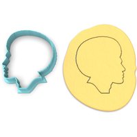 Afro Man Outline Cookie Cutter # 1 - Scharfe Kanten Schneller Versand Wählen Sie Ihre Eigene Größe #2 von CookieCutterLady