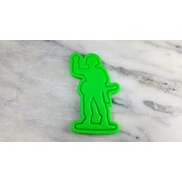 Army Man Soldat Ausstechform 2-Teilig, Stempel & Umriss # 3 - Scharfe Kanten Schneller Versand Wählen Sie Ihre Eigene Größe von CookieCutterLady