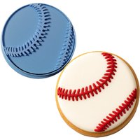 Baseball-Ausstechform Stempel | Schablone - Scharfe Kanten Schneller Versand Wählen Sie Ihre Eigene Größe von CookieCutterLady