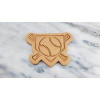 Baseball Base Und Fledermaus Ausstechform 2-Teilig, Umriss & Stempel #1 - Scharfe Kanten Schneller Versand Wählen Sie Ihre Eigene Größe Baseball Base Und Fledermaus Ausstechform 2-Teilig, Umriss & Stempel #1 - Scharfe Kanten Schneller Versand Wählen Sie Ihre Eigene Größe von CookieCutterLady