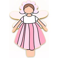 Blumen Fee Cookie Cutter | Stempel Schablone - Scharfe Kanten Schneller Versand Wählen Sie Ihre Eigene Größe von CookieCutterLady