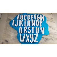 Camper Schrift Brief Cookie Stempel Set - Schneller Versand Wählen Sie Ihre Eigene Größe von CookieCutterLady