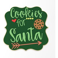 Cookies Für Santa Cookie Cutter | Stempel Schablone - Scharfe Kanten Schneller Versand Wählen Sie Ihre Eigene Größe von CookieCutterLady