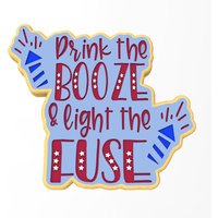 Drink & Light The Fuse-Ausstechform | Stempel Schablone Debosser - Scharfe Kanten Schneller Versand Wählen Sie Ihre Eigene Größe Drink & Light The Fuse-Ausstechform | Stempel Schablone Debosser - Scharfe Kanten Schneller Versand Wählen Sie Ihre Eigene Größe von CookieCutterLady