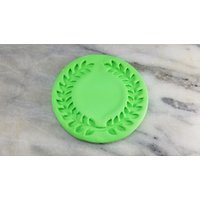 Efeu Rahmen Cookie Cutter 2-Teilig, Outline & Stempel #1 - Scharfe Kanten Schneller Versand Wählen Sie Ihre Eigene Größe von CookieCutterLady