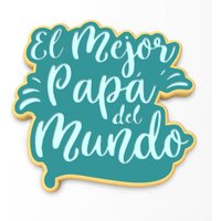 El Mejor Papa Del Mundo Ausstecher | Stempel Schablone - Scharfe Kanten Schneller Versand Wählen Sie Ihre Eigene Größe #1 von CookieCutterLady