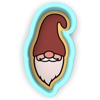 Gnom Kopf Cookie Cutter | Stempel Schablone - Scharfe Kanten Schneller Versand Wählen Sie Ihre Eigene Größe #1 von CookieCutterLady
