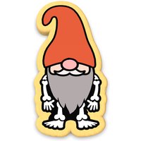Gnom-Skelett-Ausstechform | Stempel Schablone - Scharfe Kanten Schneller Versand Wählen Sie Ihre Eigene Größe von CookieCutterLady