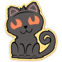Halloween Katze Ausstechförmchen | Stempel Schablone - Scharfe Kanten Schneller Versand Wählen Sie Ihre Eigene Größe #1 von CookieCutterLady