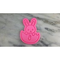Hase Im Ei Ausstechform 2-Teilig, Stempel & Umriss #1 - Scharfe Kanten Schneller Versand Wählen Sie Ihre Eigene Größe von CookieCutterLady