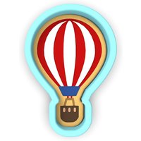 Heißluftballon Ausstecher | Stempel Schablone - Scharfe Kanten Schneller Versand Wählen Sie Ihre Eigene Größe von CookieCutterLady